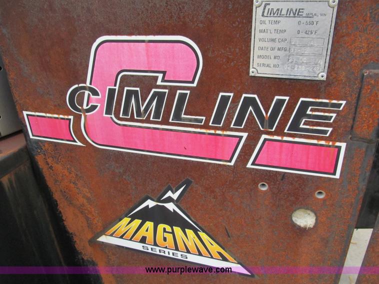 image for item F5062 2002 Cimline Magma 230 crack filler trailer