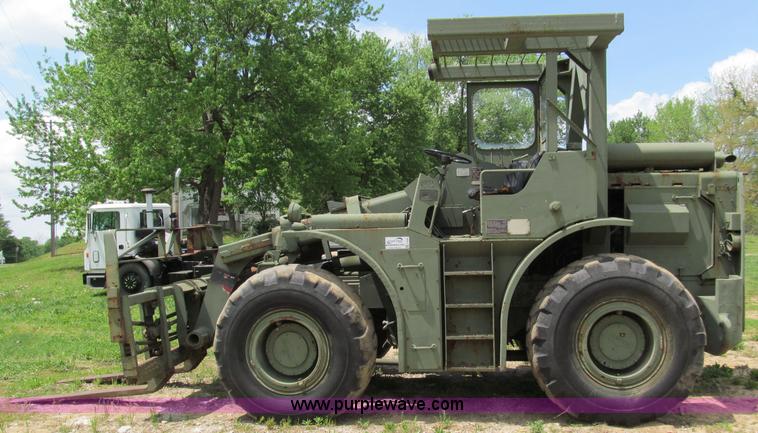 image for item F5063 Pettibone Rough Terrain military forklift