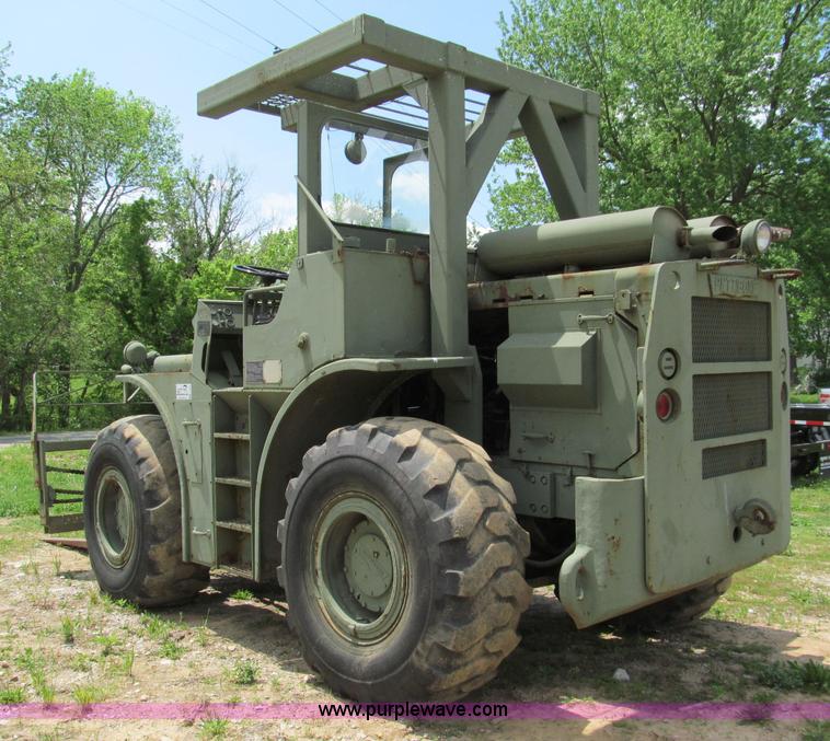 image for item F5063 Pettibone Rough Terrain military forklift