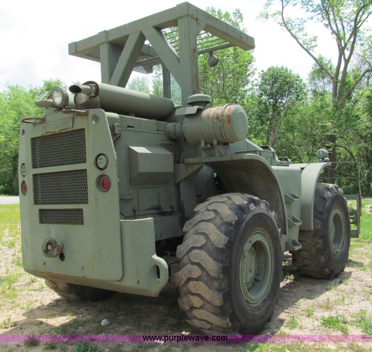 image for item F5063 Pettibone Rough Terrain military forklift