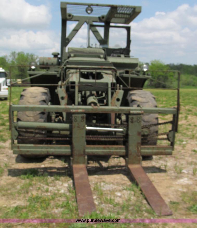 image for item F5063 Pettibone Rough Terrain military forklift