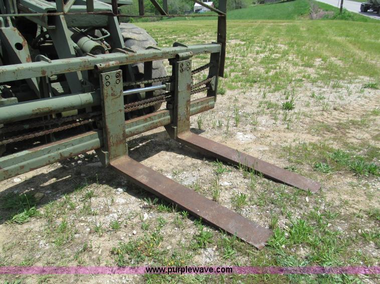 image for item F5063 Pettibone Rough Terrain military forklift