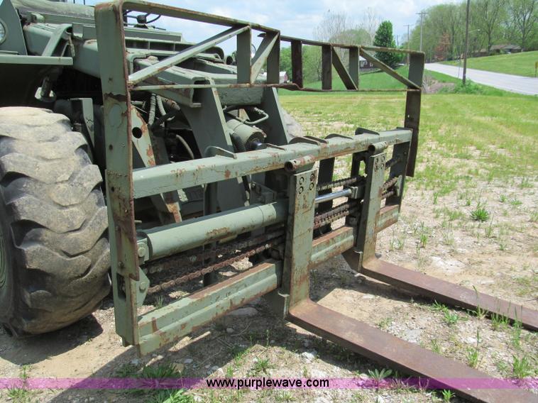 image for item F5063 Pettibone Rough Terrain military forklift