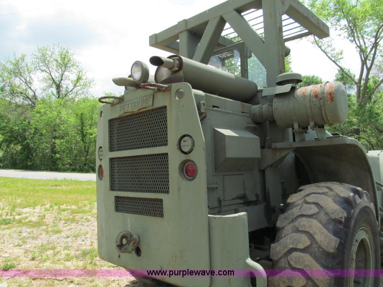 image for item F5063 Pettibone Rough Terrain military forklift