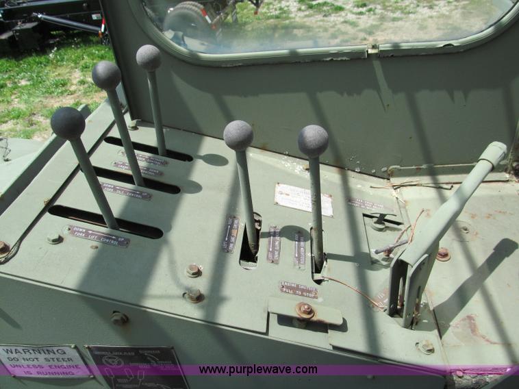 image for item F5063 Pettibone Rough Terrain military forklift