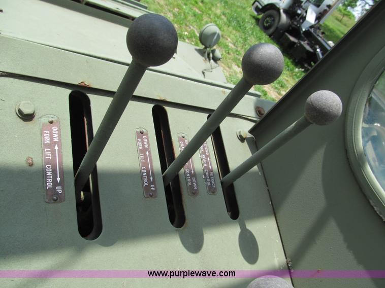 image for item F5063 Pettibone Rough Terrain military forklift