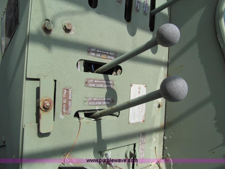 image for item F5063 Pettibone Rough Terrain military forklift