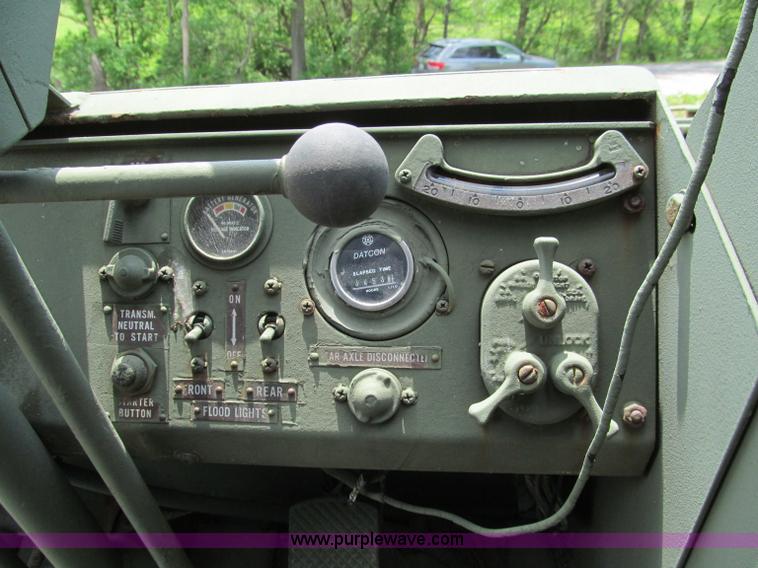 image for item F5063 Pettibone Rough Terrain military forklift