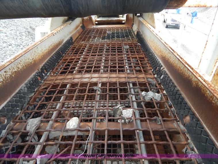 image for item G3197 Cedarapids portable roller bearing jaw rock crusher