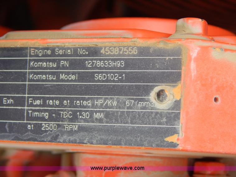 image for item G3199 1996 Galion 830B articulated motor grader