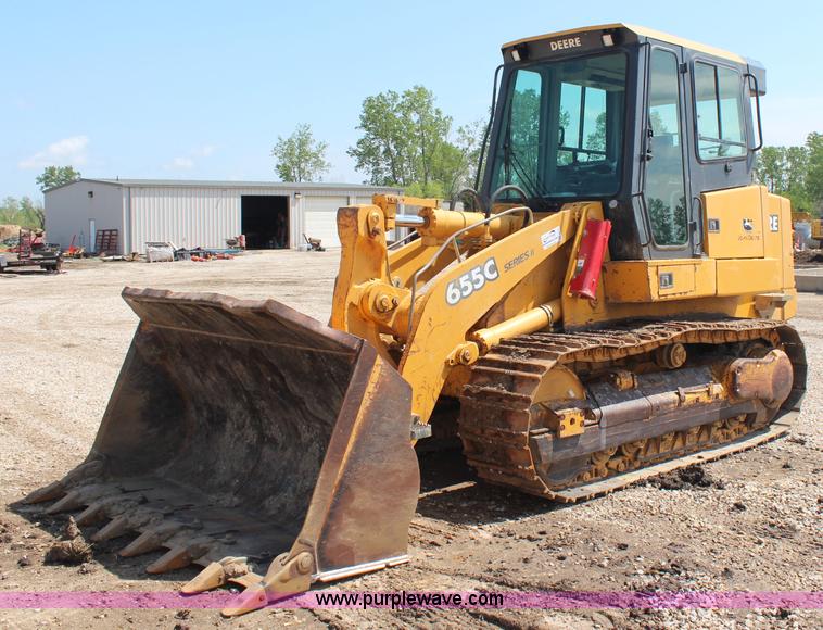 image for item G5271 2005 John Deere 655C track loader