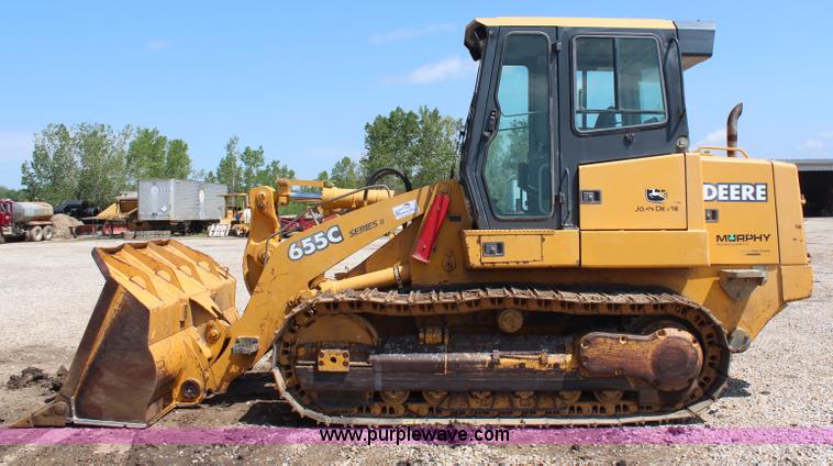 image for item G5271 2005 John Deere 655C track loader