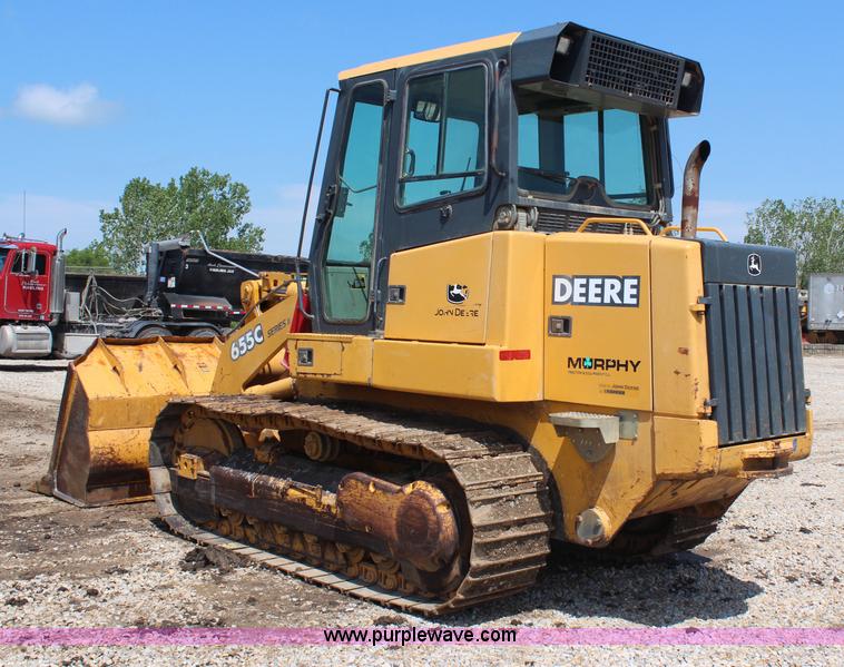 image for item G5271 2005 John Deere 655C track loader