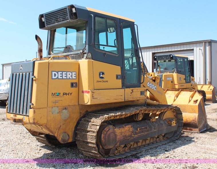 image for item G5271 2005 John Deere 655C track loader
