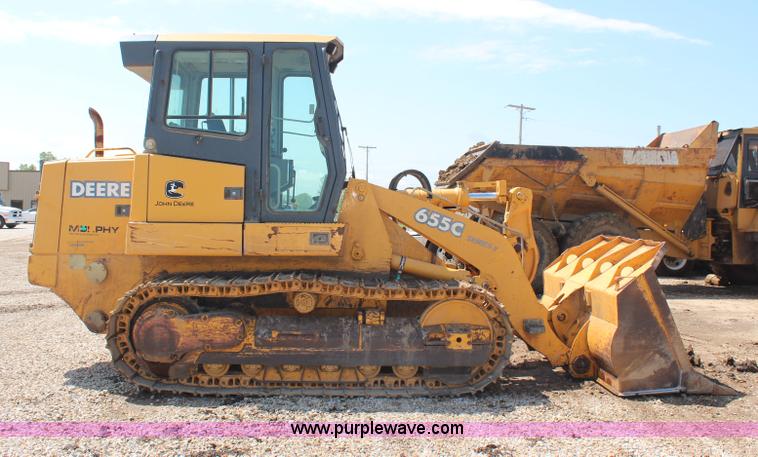 image for item G5271 2005 John Deere 655C track loader