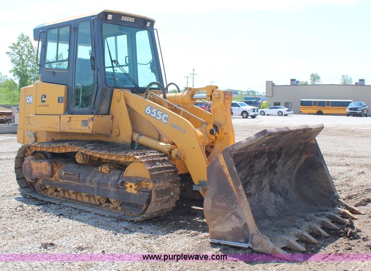 image for item G5271 2005 John Deere 655C track loader