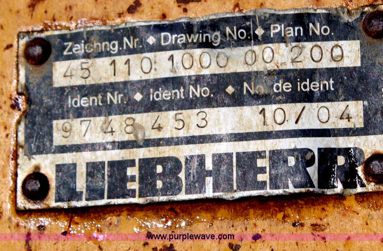 image for item G5271 2005 John Deere 655C track loader