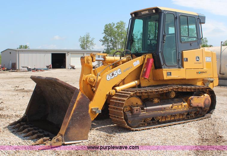 image for item G5272 2005 John Deere 655C track loader