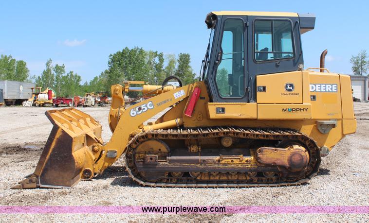 image for item G5272 2005 John Deere 655C track loader