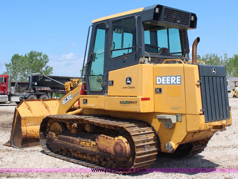 image for item G5272 2005 John Deere 655C track loader