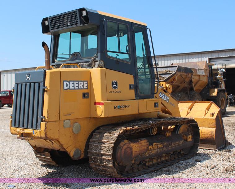 image for item G5272 2005 John Deere 655C track loader