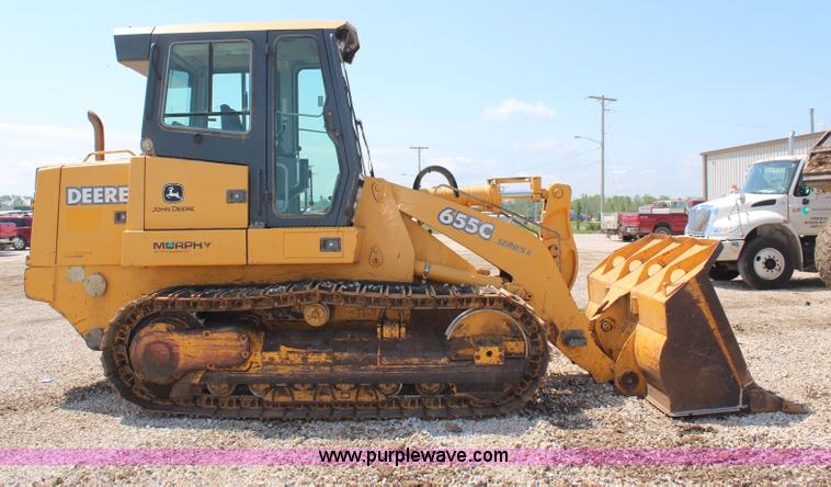 image for item G5272 2005 John Deere 655C track loader