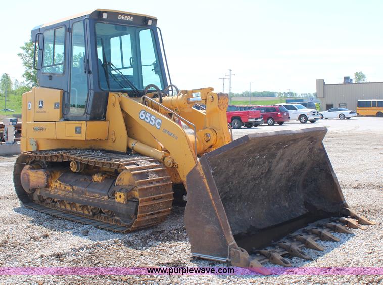 image for item G5272 2005 John Deere 655C track loader