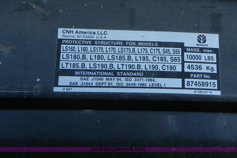 image for item G7871 2007 New Holland L185 skid steer