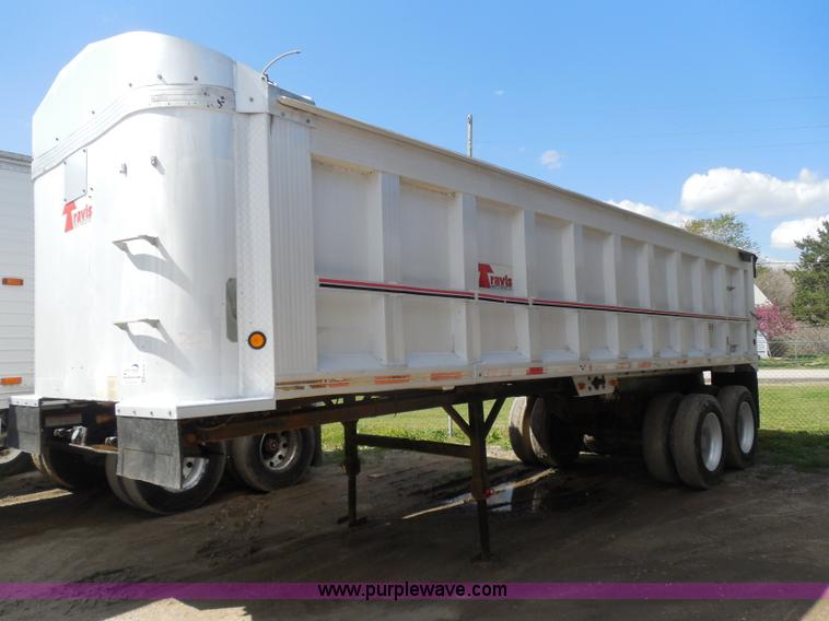 image for item H3216 1994 Travis end dump trailer