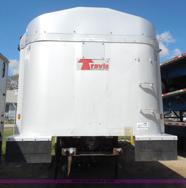 image for item H3216 1994 Travis end dump trailer