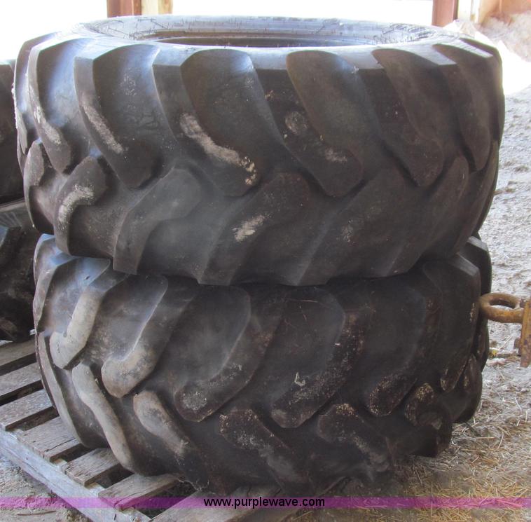 image for item O9172 (2) Goodyear 21L-24 tires