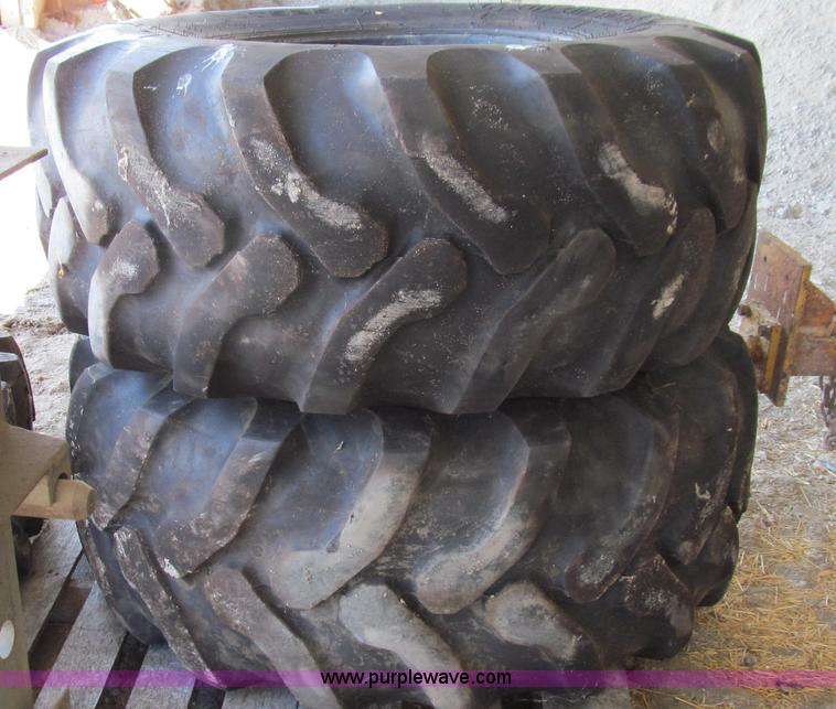 image for item O9172 (2) Goodyear 21L-24 tires