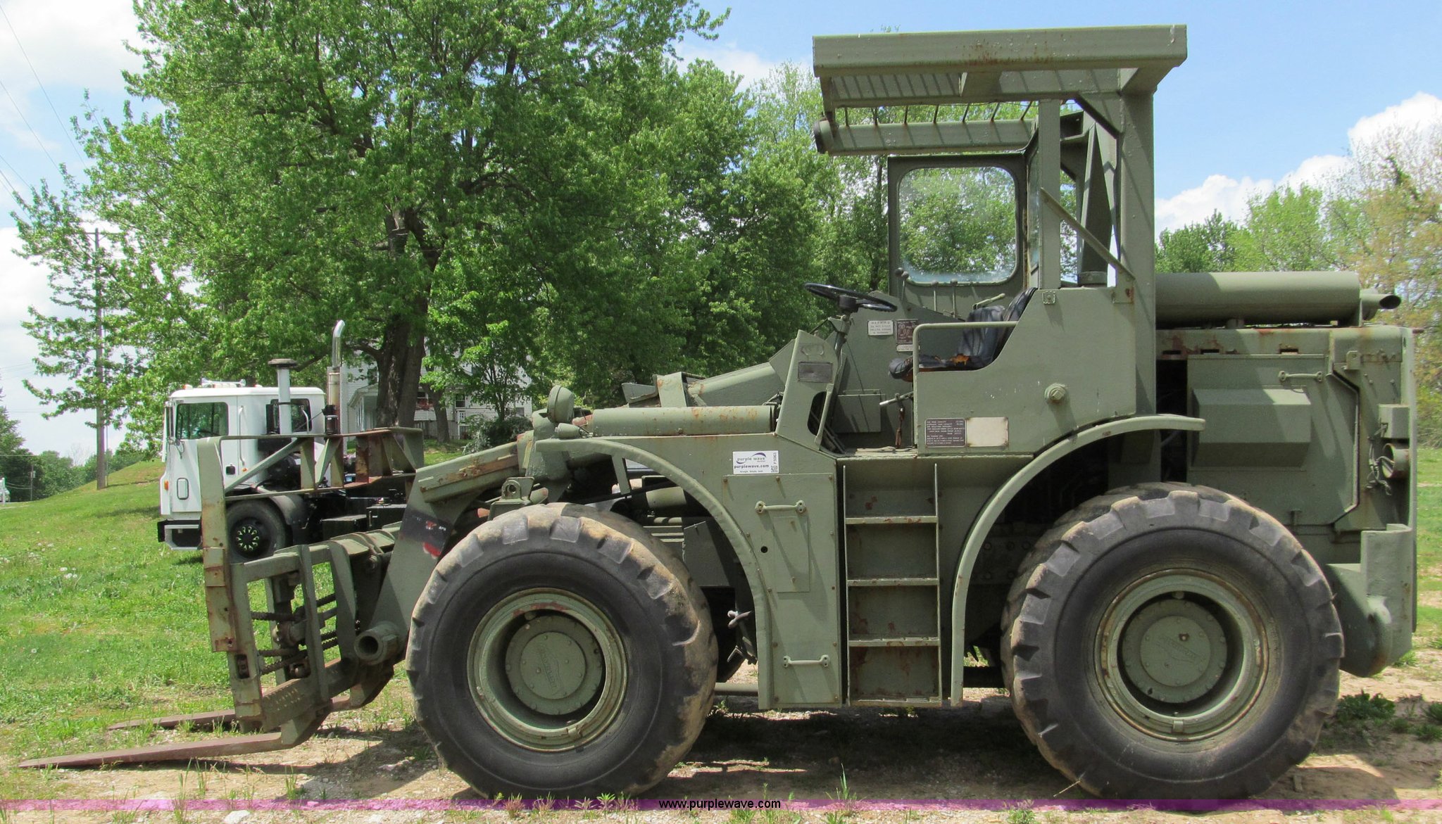 Pettibone Rough Terrain military forklift in Sugar Creek, MO Item