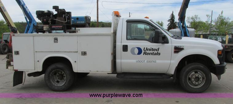 image for item A8533 2008 Ford F350  XL Super Duty service truck