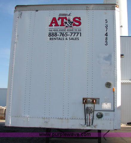 image for item C1092 1996 Wabash 53' storage trailer