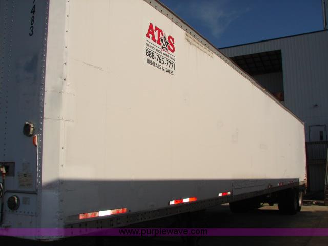 image for item C1092 1996 Wabash 53' storage trailer