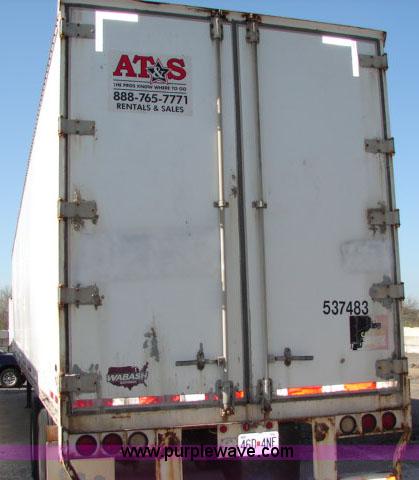 image for item C1092 1996 Wabash 53' storage trailer