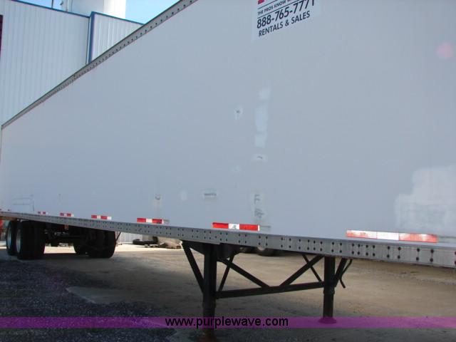 image for item C1092 1996 Wabash 53' storage trailer