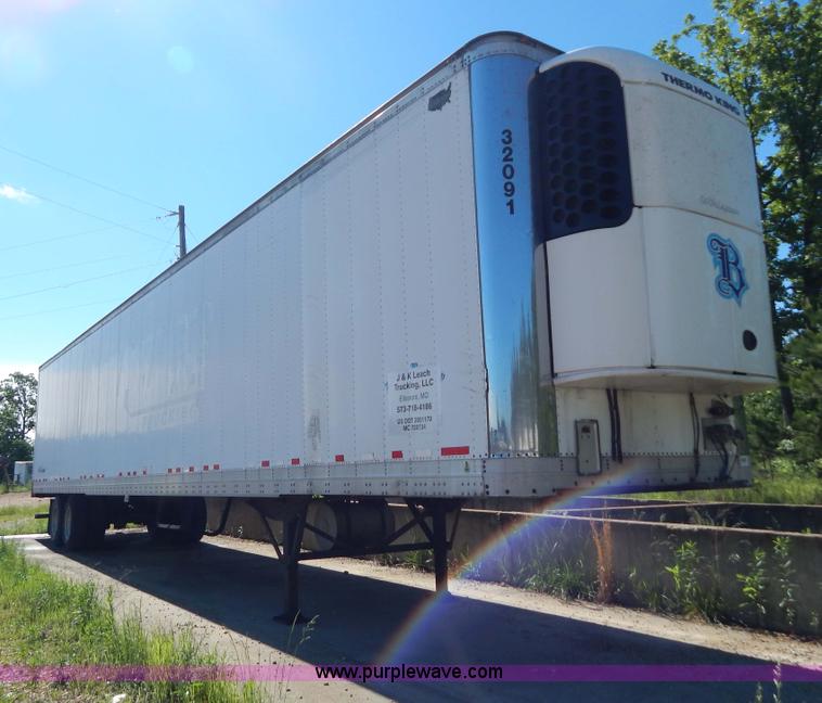 image for item G3208 2002 Wabash 53' reefer trailer
