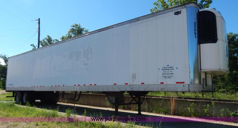 image for item G3208 2002 Wabash 53' reefer trailer