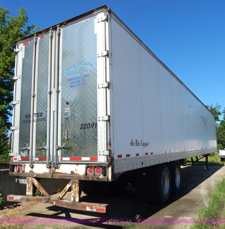 image for item G3208 2002 Wabash 53' reefer trailer