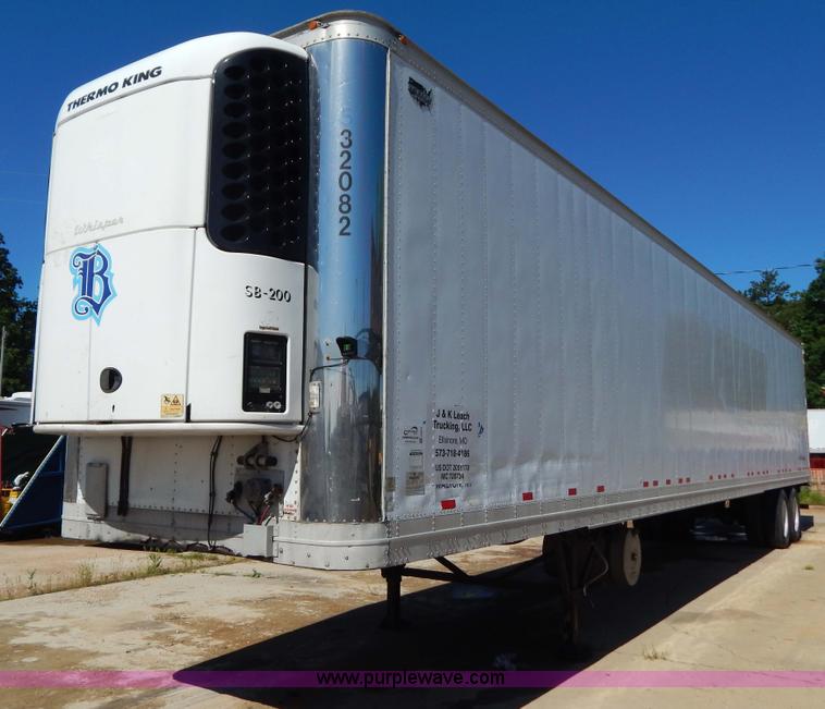 image for item G3210 2002 Wabash 53' reefer trailer