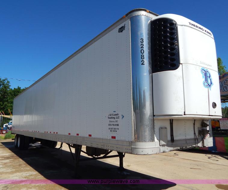 image for item G3210 2002 Wabash 53' reefer trailer