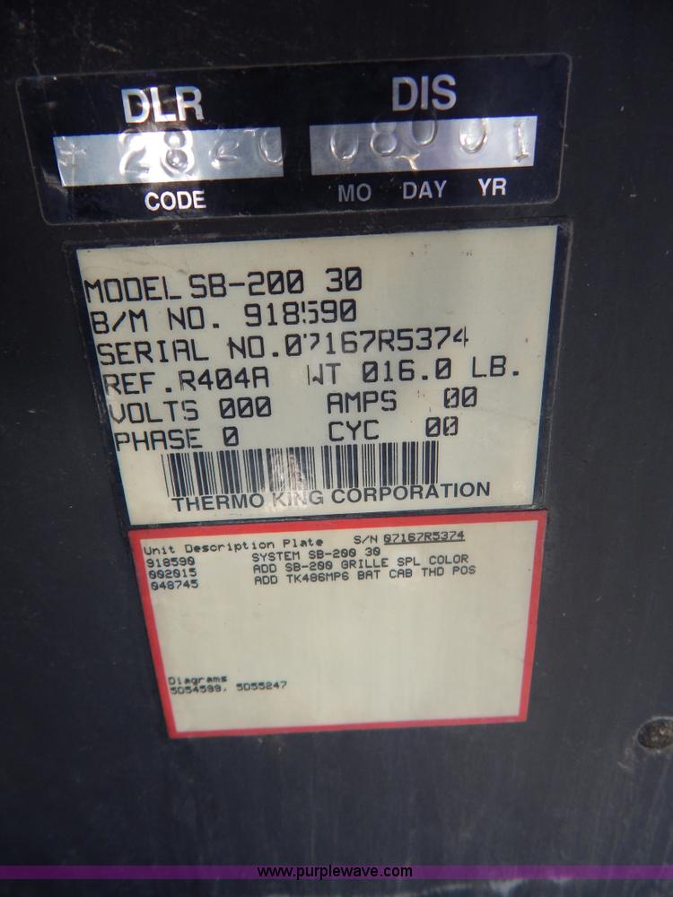 image for item G3210 2002 Wabash 53' reefer trailer