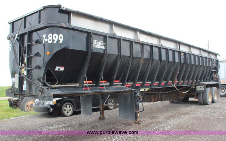 image for item G5208 2007 Aulick 42' belt trailer