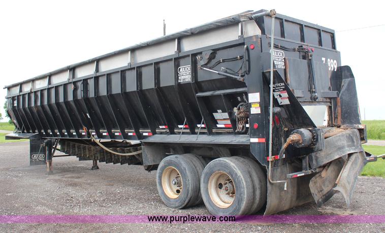 image for item G5208 2007 Aulick 42' belt trailer