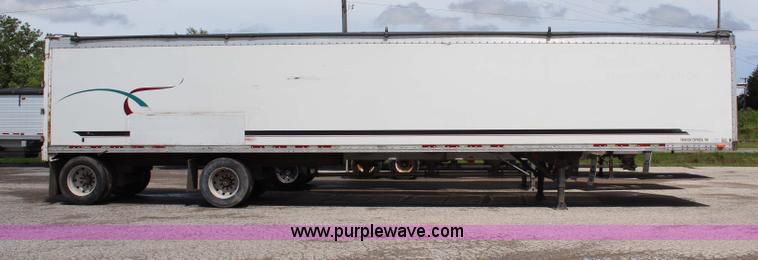 image for item G5212 1997 Wilkens 48' walking floor trailer