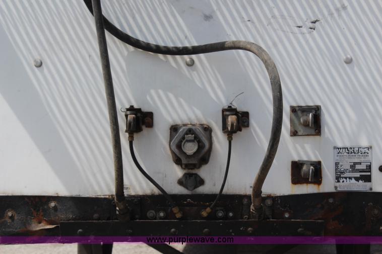 image for item G5212 1997 Wilkens 48' walking floor trailer