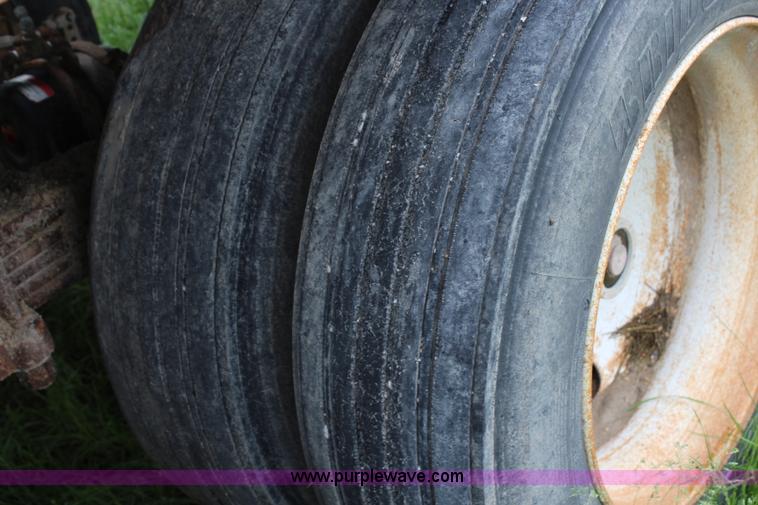 image for item G5248 1982 Ranch 27' belly dump trailer