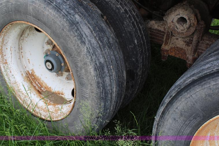 image for item G5248 1982 Ranch 27' belly dump trailer